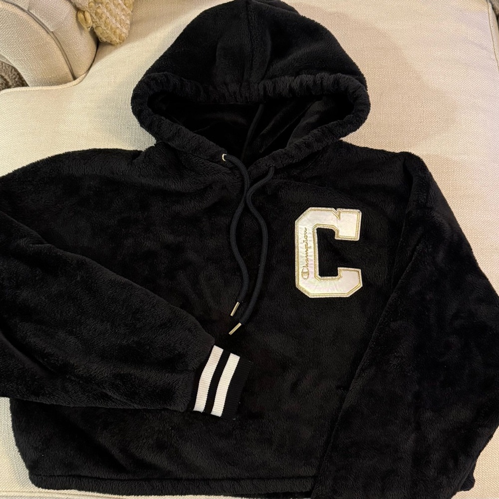 Champion Cropped Fleece Hoodie